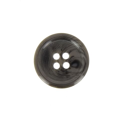 Bouton Veste homme 25 mm uni - Gris foncé