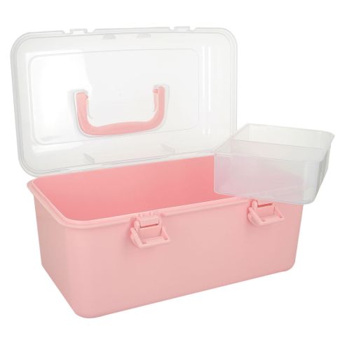 Boîte de rangement voyage Care & Create - Rose 