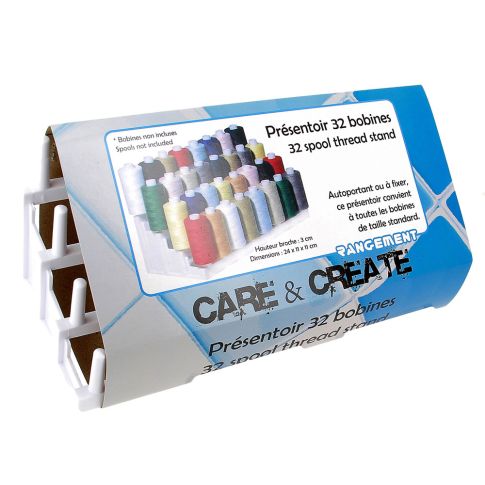 Présentoir pour 32 bobines de fils Care & Create