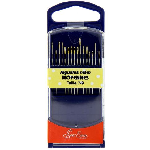 Aiguilles à coudre moyennes Sew Easy - N° 7 à 9