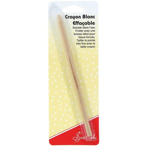 Crayon à marquer effaçable Sew Easy - Blanc