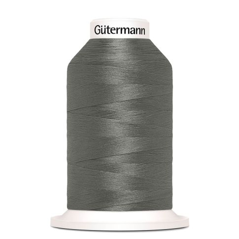Cône de fil mousse Gütermann Bulky-Lock 1000m - Gris souris