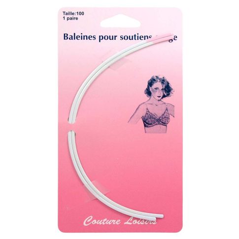 Baleines pour soutiens-gorge x2 - Taille 110