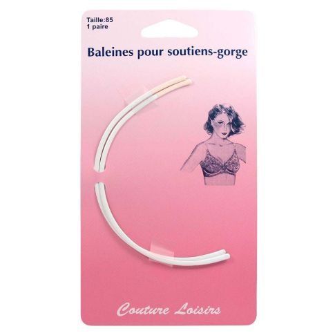 Baleines pour soutiens-gorge x2 - Taille 85