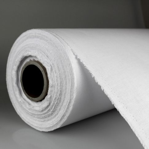 Entoilage de renfort thermocollant lourd Blanc - Par 10 cm