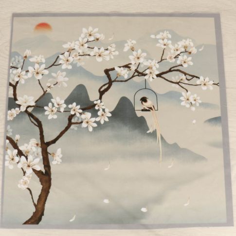 Carré tissu Velours épais tout doux  Harmonie Naturelle