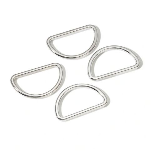 Passants demi-ronds Prym 30mm - Argent antique