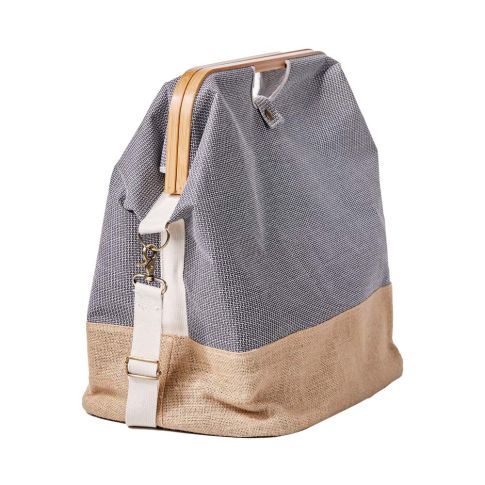 Sac de rangement Prym Store&Travel Canevas et bambou