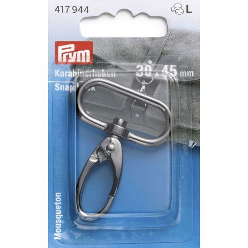 Mousqueton Prym 30 x 45 mm - Bruni brillant