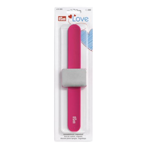 Bracelet pelote épingle magnétique Prym Love, Rose 