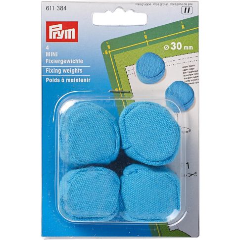 Poids à maintenir Prym 30 mm Turquoise x4
