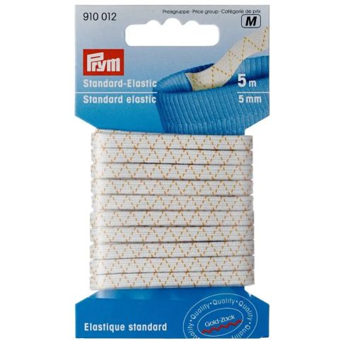 Ruban élastique standard Prym - 5 mm