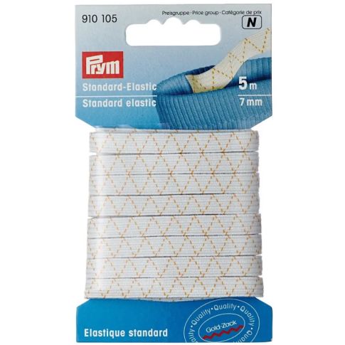 Ruban élastique standard Prym - 7 mm
