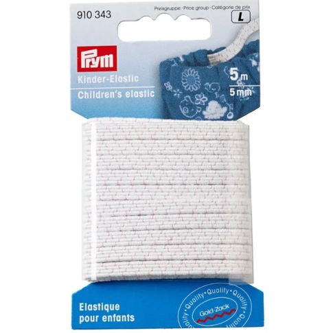 Ruban élastique pour enfants Prym - 5 mm