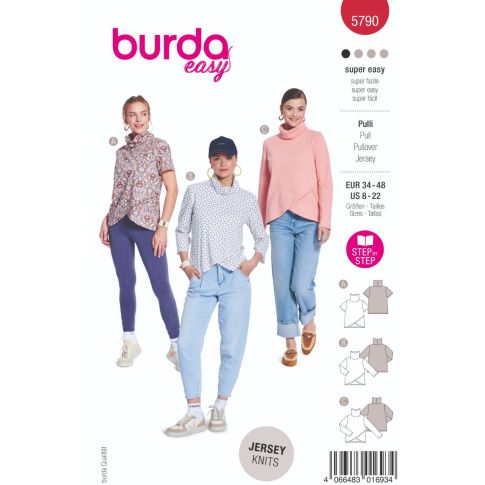 Patron Burda 5790 Pull