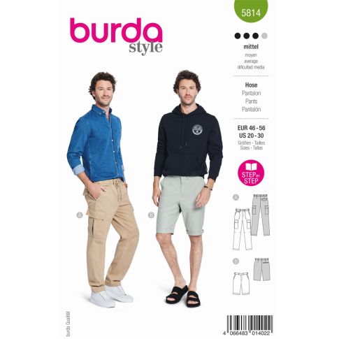 Patron Burda Style 5814 Pantalon