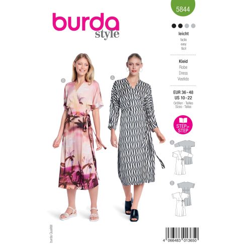 Patron Burda Style 5844 Robe