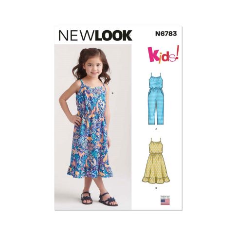 Patron New Look 6783 - Combinaison et Robe D’Été