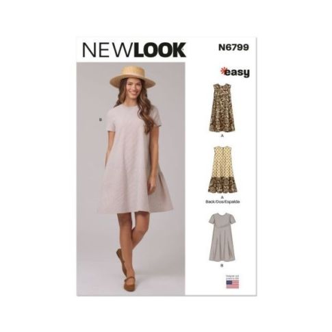 Patron New Look 6799 Robe