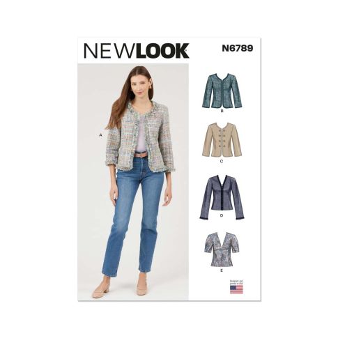 Patron New Look 6789 Vestes