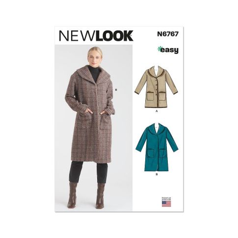 Patron New Look  6767 Manteau