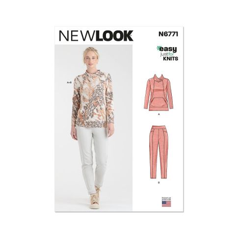 Patron New Look  6771 Haut et pantalon