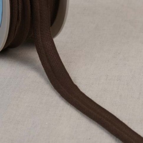 Cordon dépassant 5mm Marron café x1m
