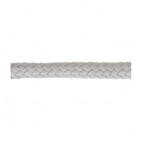 Cordon Tressé tubulaire 11 mm Gris x1m