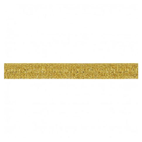 Ruban Tresse lurex 12 mm Or x1m