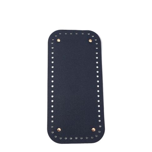 Fond de sac Simili cuir 12 x 25 cm Bleu marine