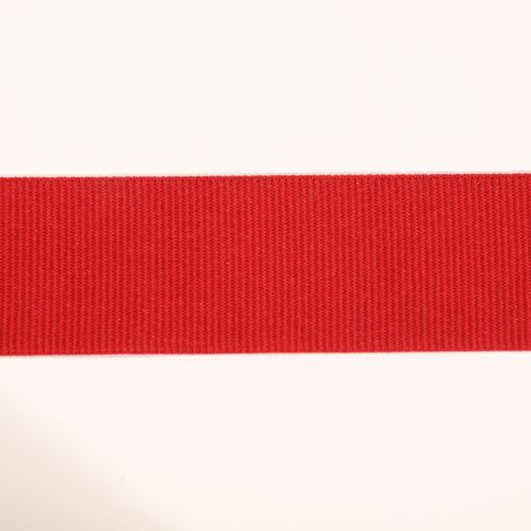 Ruban gros grain élastique ceinture 36 mm Frou-Frou - Rouge x1m