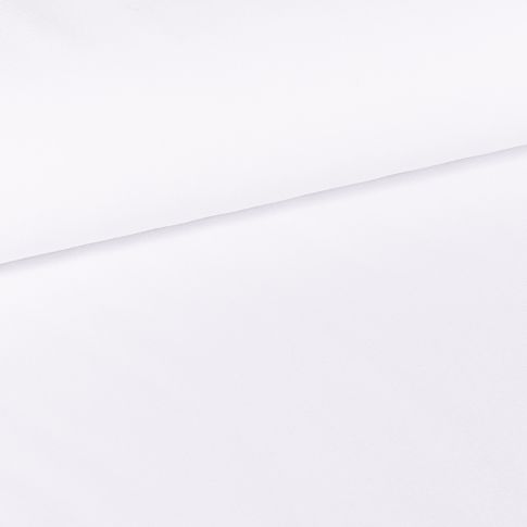 Tissu Gabardine Légère uni Blanc