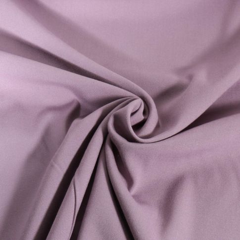 Tissu Viscose Twill extensible uni Parme