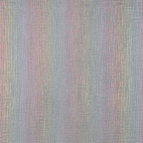 Tissu Double gaze Opalys sur fond Multicolore
