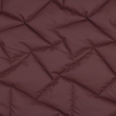 Tissu Doudoune matelassé Boréal uni Aubergine