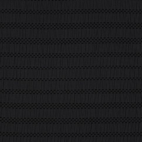 Tissu Polyviscose plissé Textura sur fond Noir