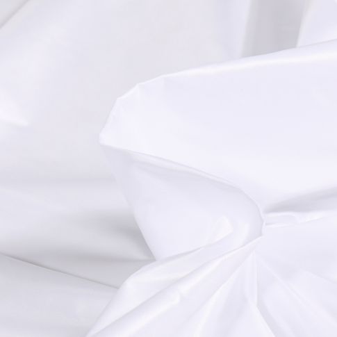 Tissu Déperlant k-way uni Blanc