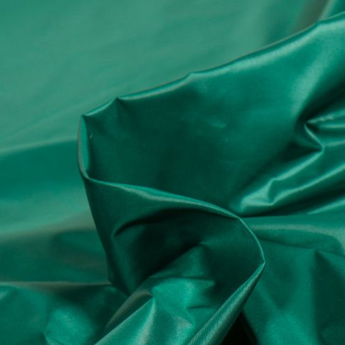Tissu Déperlant k-way uni Vert émeraude