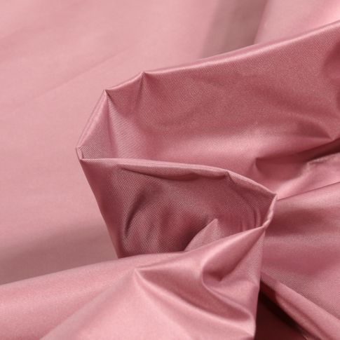 Tissu Déperlant k-way uni Vieux rose