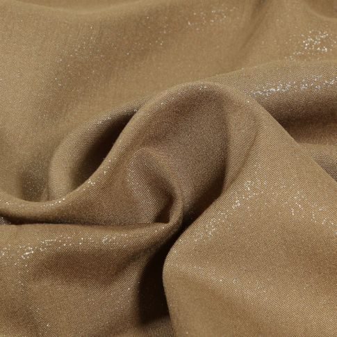 Tissu Viscose irisé Ela Vert kaki