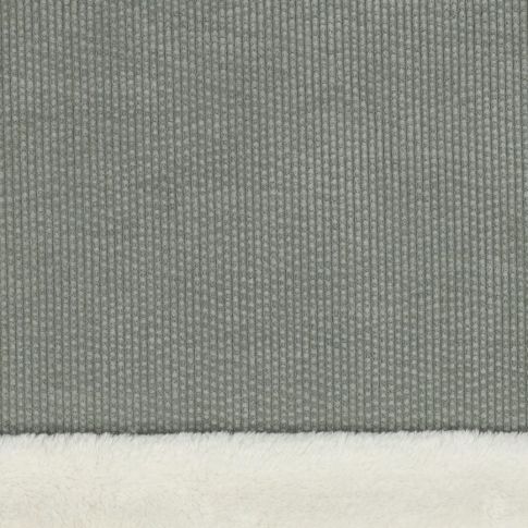 Tissu Velours envers fausse fourrure Vert d'eau
