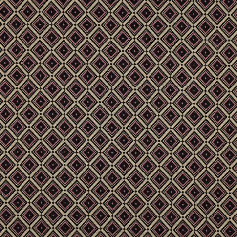 Tissu Maille Irene sur fond Marron
