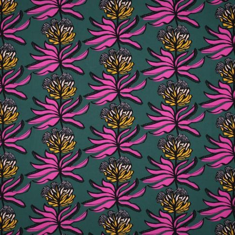 Tissu Viscose Digital Nerida Hansen Vert