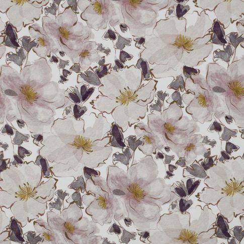 Tissu Viscose extensible Gadiel sur fond Blanc