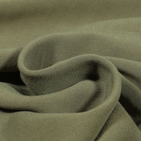 Tissu Viscose Maribel uni Vert kaki