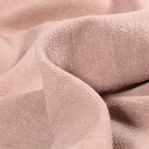 Tissu Lin lavé Viscose uni Naturel