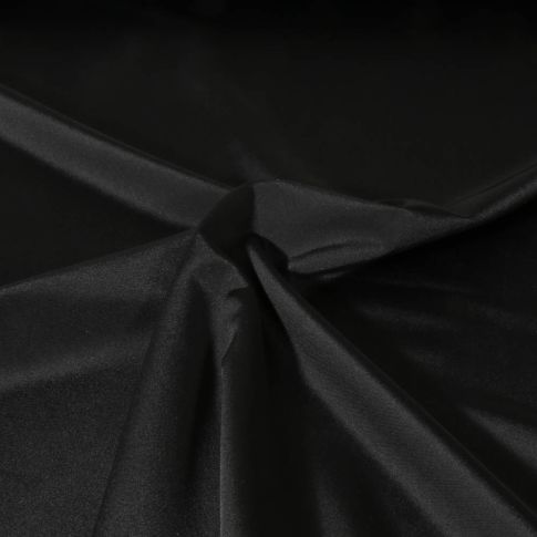 Tissu Maillot de bain uni Noir