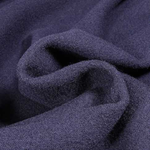 Tissu Drap de manteau léger Gianni Tessuti Bleu marine