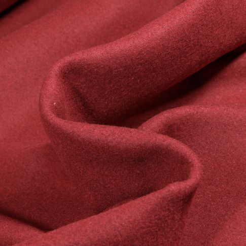 Tissu Drap de manteau léger Gianni Tessuti Bordeaux