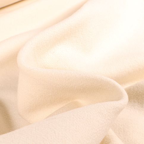 Tissu Jacquard Extensible uni Gianni Tessuti Ecru